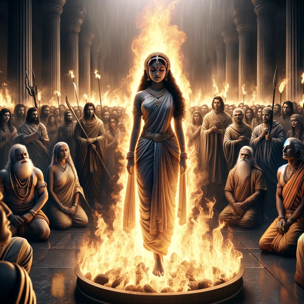 Sita’s Trial by Fire